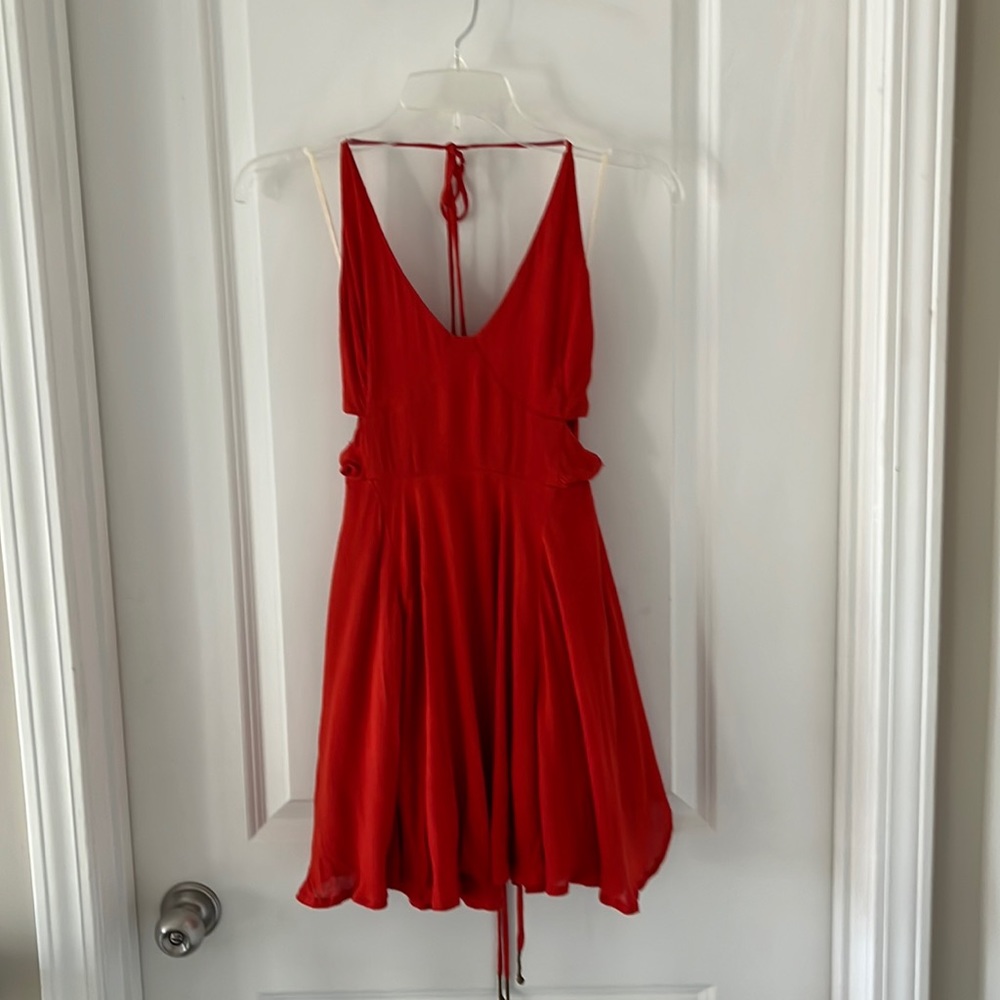 Free People red short sundress